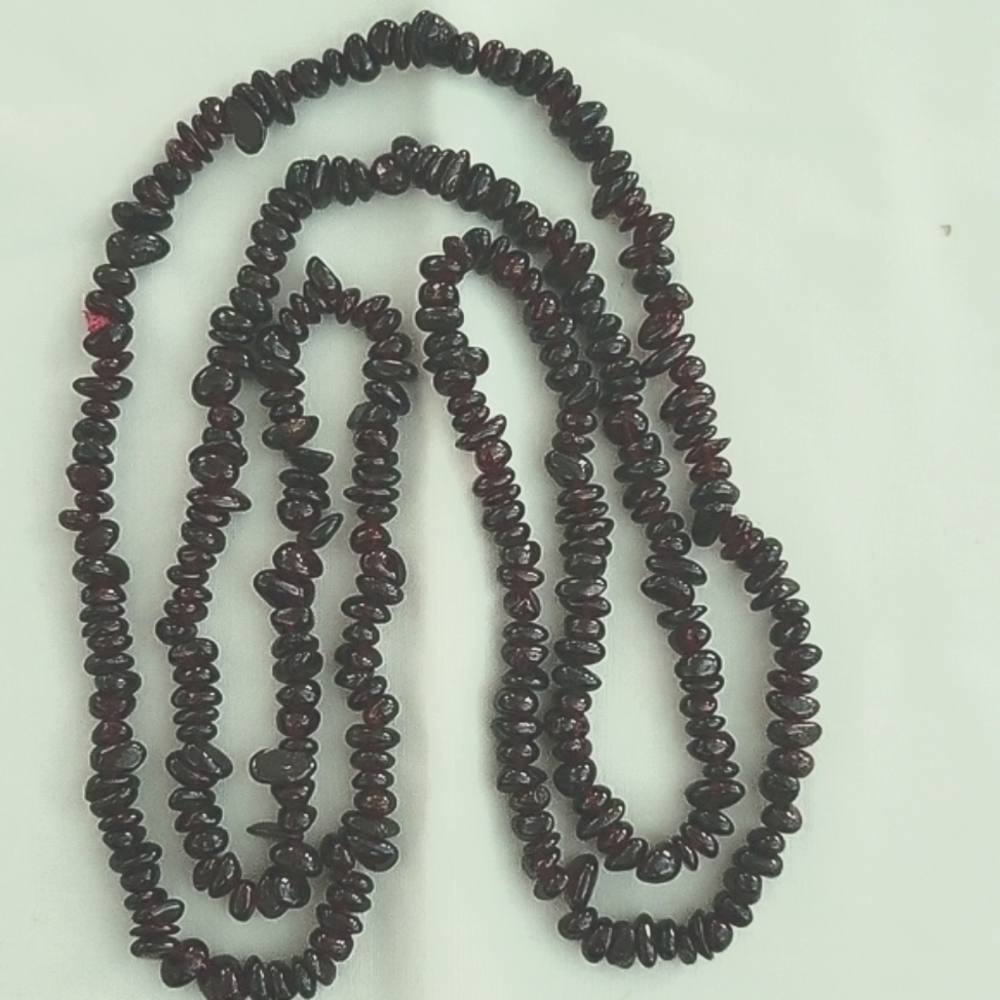 Natural Garnet Stone Necklace